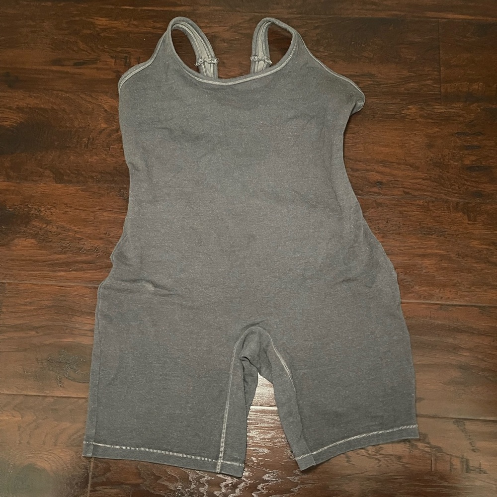 SKIMS Mid Thigh Body Suit - Onyx